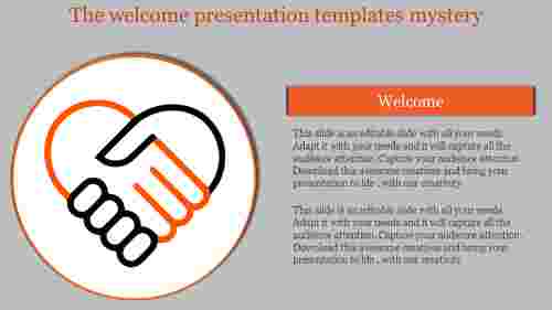 welcome presentation templates-The welcome presentation templates mystery